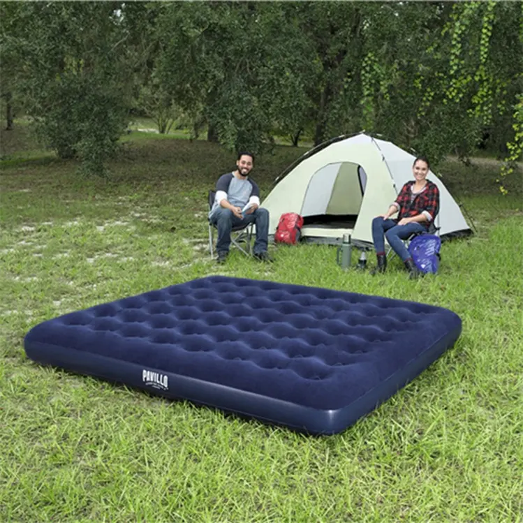 Classic Extra Grote Massaal King Size Matras Camping Toerisme Gebruik Dunne Vouwen Camping Luchtbed Zelf-Opblaasbare Matras