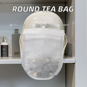 ถุงชาแบบก้นกลมขนาด 8*10 ซม. ขายดี พร้อมเชือกผูก ทำจากวัสดุไม่ถักทอ - Product Image 3