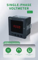 Voltímetro Digital Monofásico de Alta Precisión EastSong ES96-U 96*96mm con Comunicación RS485 Modbus RTU para Montaje en Panel IP65