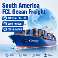 Expédiez votre conteneur complet de Chine vers le Brésil, l'Argentine, le Chili avec un agent logistique maritime fiable FCL Fret maritime