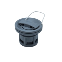 Fabrikpreis POM Kunststoff Starres Luftventil für Schlauchboote PVC-Rumpf 15 PSI