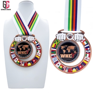 15 jaar fabriekservaring in het maken van op maat gemaakte marathonmedailles van metaal met lint en ketting - Product Image 6