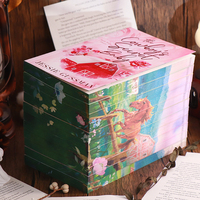 Impresión de Libros Personalizados de Edición Especial con Tapas Blandas, Bordes Pintados y Juego de Libros con Patrón Impreso en la Espina y Bordes Artísticos