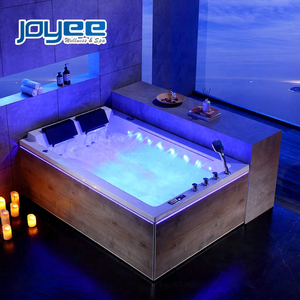 JOYEE Luxus-Whirlpool für 2 Personen / Hochwertiger Indoor-Jacuzzi mit Massagefunktion, kompakte Größe, Hot Tub Spa-Wanne - Product Image 1