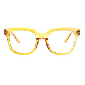 Lunettes de lecture rétro transparentes œil de chat anti-lumière bleue personnalisées unisexe, monture carrée, pour hommes et femmes - Product Image 2