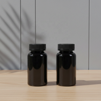 Bouteilles de médicaments vides en PET de 100 ml et 250 ml, emballages en plastique, vente en gros, usine, luxe, pour le stockage de capsules de vitamines