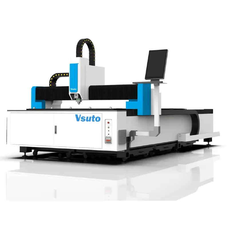 2024 Vsuto 1kw Laser para Corte de Metal 1000w Máquina de Corte a Laser Cnc Fibra Chapa metálica