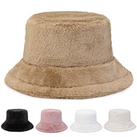 Chapeau Bob d'Hiver Écologique pour Femme, en Fausse Fourrure Moelleuse et Épaisse, Chaud et Doux, Idéal pour la Pêche, les Activités de Plein Air et les Vacances