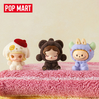 Figura POP MART 100% Original, POP MART POP BEAN, Serie de Disfraces, Caja Sorpresa, 3 cm, Labubu, Hirono, Molly, Mini Figura