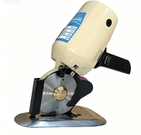 Mesin Pemotong Kain Listrik Industri Genggam Kecil Kecepatan Tinggi Semi-Otomatis Gunting 250W 2400RPM Ketebalan 27mm