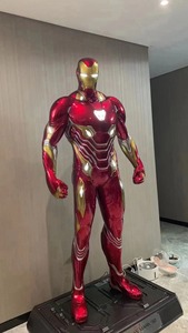 ขายดี! รูปปั้นไอรอนแมน มาร์ค <span class=keywords><strong>50</strong></span> ขนาดเท่าคนจริง 1:1 จากมาร์เวล อเวนเจอร์ส พร้อมไฟ LED ทำจากไฟเบอร์กลาสเรซิ่น รุ่น MK50 ของสะสมสำหรับตกแต่ง - Product Image 5
