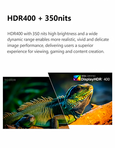 จอภาพเกม tcolor 27นิ้ว UHD 4K หน้าจอแนวตั้ง<span class=keywords><strong>144Hz</strong></span> จอคอมพิวเตอร์จอ LCD บางเฉียบไร้กรอบ - Product Image 5