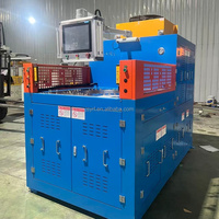 Machine de formage d'extrémités de tubes, machine à bordurer les tuyaux avec matrices interchangeables pour acier au carbone à sertissage par pression