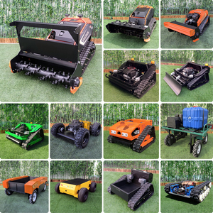 <span class=keywords><strong>Tondeuse</strong></span> autoportée télécommandée à rayon de braquage zéro, coupe de 550 mm, pente de 35 degrés, vitesse de 4 km/h pour terrain de football - Product Image 5