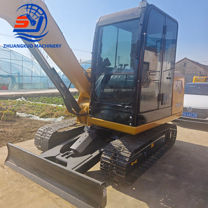 Excavadora de cadenas CAT305.5E2 usada, de alta rentabilidad, modelo 2024, 5.4 toneladas, motor de 34kW, en buen estado, a la venta - Product Image 3