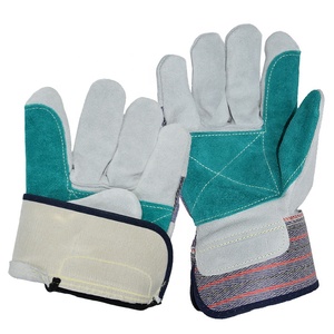 Guantes de seguridad de construcción de cuero de protección personalizada profesional de alta calidad Sanjian guantes de soldadura de 10 pulgadas para soldadores - Product Image 2