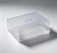 Boîte transparente en PVC PET recyclable pour l'emballage de savon en barre pour soins personnels, design compact et durable