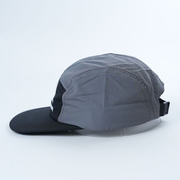 Couleurs et logo personnalisés avec sangle personnalisée pour toutes les saisons Nouvelle vente en gros Casquette de camp à 5 panneaux avec broderie personnalisée