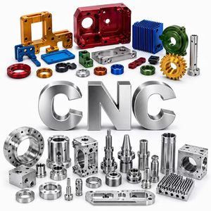 Services de fraisage et tournage CNC en aluminium anodisé de précision, pièces usinées CNC personnalisées en laiton, alliage métallique, acier inoxydable - Product Image 1
