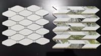 Mosaïque en pierre, mosaïque en marbre de qualité supérieure, mosaïque en marbre naturel