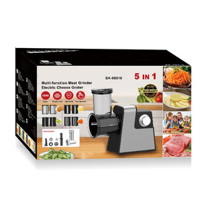 Multi-function <b>Meat</b> <b>Grinder</b> Electric Cheese Grater 5 In 1 SK-06010 High Efficiency Food Processor - Product Image 1