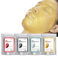 Usine En Gros Vampire 24K Or Blanchissant Hydratant Anti-Rides 1kg Cristal Masque En Poudre Hydrogel Caoutchouc Gelée Masques