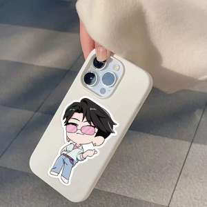 Ruunjoy Set di 8 Adesivi per Creare Volti, Adesivi Cartoon Kpops Hunters, Decorazioni Fai-da-Te per Feste, Materiali per Arti e Mestieri per Bambini - Product Image 2