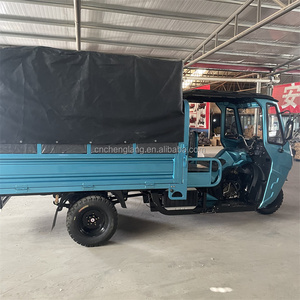 Tricycle motorisé à essence 250cc à 3 roues, nouveau, fermé, pour passagers et marchandises, type Tuk Tuk, avec <span class=keywords><strong>pare</strong></span>-<span class=keywords><strong>brise</strong></span> en verre et auvent, monocylindre 4 temps - Product Image 2