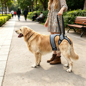 Arnés de Soporte para Patas Traseras de Perros Grandes, Ajustable, para Rehabilitación de Perros Mayores o con Discapacidad - Product Image 3