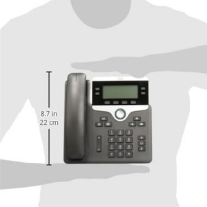Teléfono IP Cisco Catalyst CP-7841-K9 SIP con <span class=keywords><strong>4</strong></span> Teclas de Línea Programables, 2 Puertos Gigabit Ethernet PoE 802.3af, Compatible con CUCM, Teléfono VoIP - Product Image 5