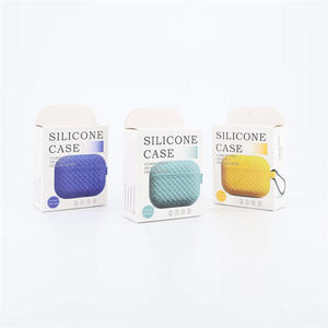 Wholesale Custom Window Hanging Hole <b>Paper</b> Box For Earphones & Silicone Case Retail Packaging - Product Image 4
