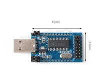 Modul CH341 a Konverter Port Paralel USB ke UART IIC SPI TTL ISP EPP/MEM