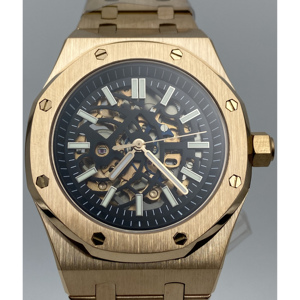 OEM Men's Business Waterproof Automatic <b>Mechanical</b> <b>Watch</b> with Original Japanese NH35 Hollow Movement - Product Image 1