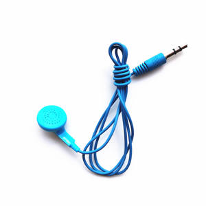 Écouteurs jetables simples, oreillettes filaires avec Guide de <span class=keywords><strong>Tour</strong></span> sur une face, 3.5mm, version originale - Product Image 1