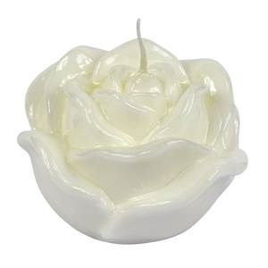 White Rose Shiny <b>Novelty</b> <b>Candles</b> - Product Image 1