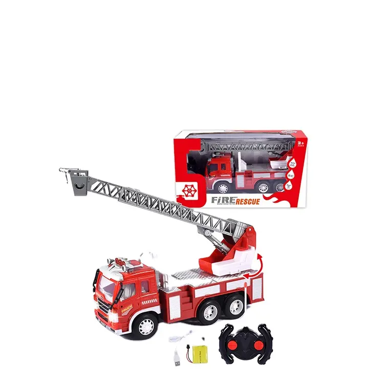 4 Kanäle Funks teuerung RC Feuerwehr auto für Kinder