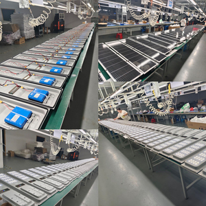 Ngoài trời Bảo hành 2 năm 100W 200W 6500K tháp đường phố từ xa ánh sáng mặt trời LiFePO4 Pin Lithium Ion phát hiện chuyển động tùy chọn - Product Image 4