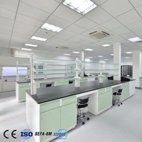 Meubles de laboratoire universitaire, table, banc, bancs de travail de laboratoire de physique et de chimie, banc de laboratoire en acier durable avec évier