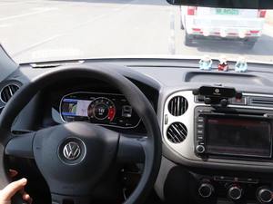 Tableau de bord numérique Krando 12.3 "pour Volkswagen VW <span class=keywords><strong>Tiguan</strong></span> 2017 - <span class=keywords><strong>2018</strong></span> Compteurs de vitesse Tableau de bord Cockpit virtuel Système LINUX - Product Image 5