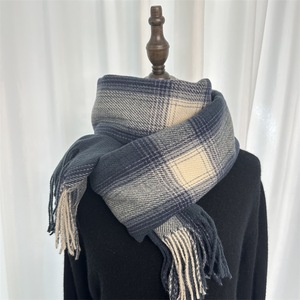 Écharpe de style nouveau pour filles, écharpe en cachemire tricotée, style coréen et japonais à la mode, motif rêveur - Product Image 2