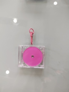 NFC nhạc min Album tùy chỉnh Acrylic <span class=keywords><strong>CD</strong></span> trường hợp Keychain - Product Image 6
