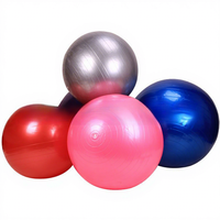 Ballon de yoga en PVC de 55 cm - Anti-explosion, épaissi, pour le soutien du dos, l'exercice, la danse et le fitness