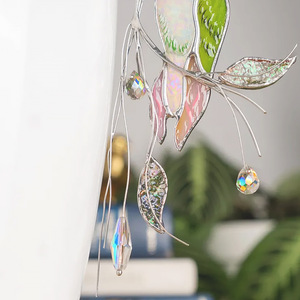 Attrape-lumière en verre teinté fait main personnalisé pour pot de fleurs de jardin, idéal pour le dropshipping - Product Image 3