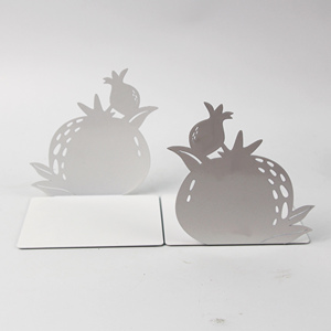 Sujetalibros en Forma de L de Metal Resistente, Colores Personalizables, Organizador Antideslizante para Libros, para Almacenamiento en Estantes de Baño, CDs y Revistas - Product Image 4