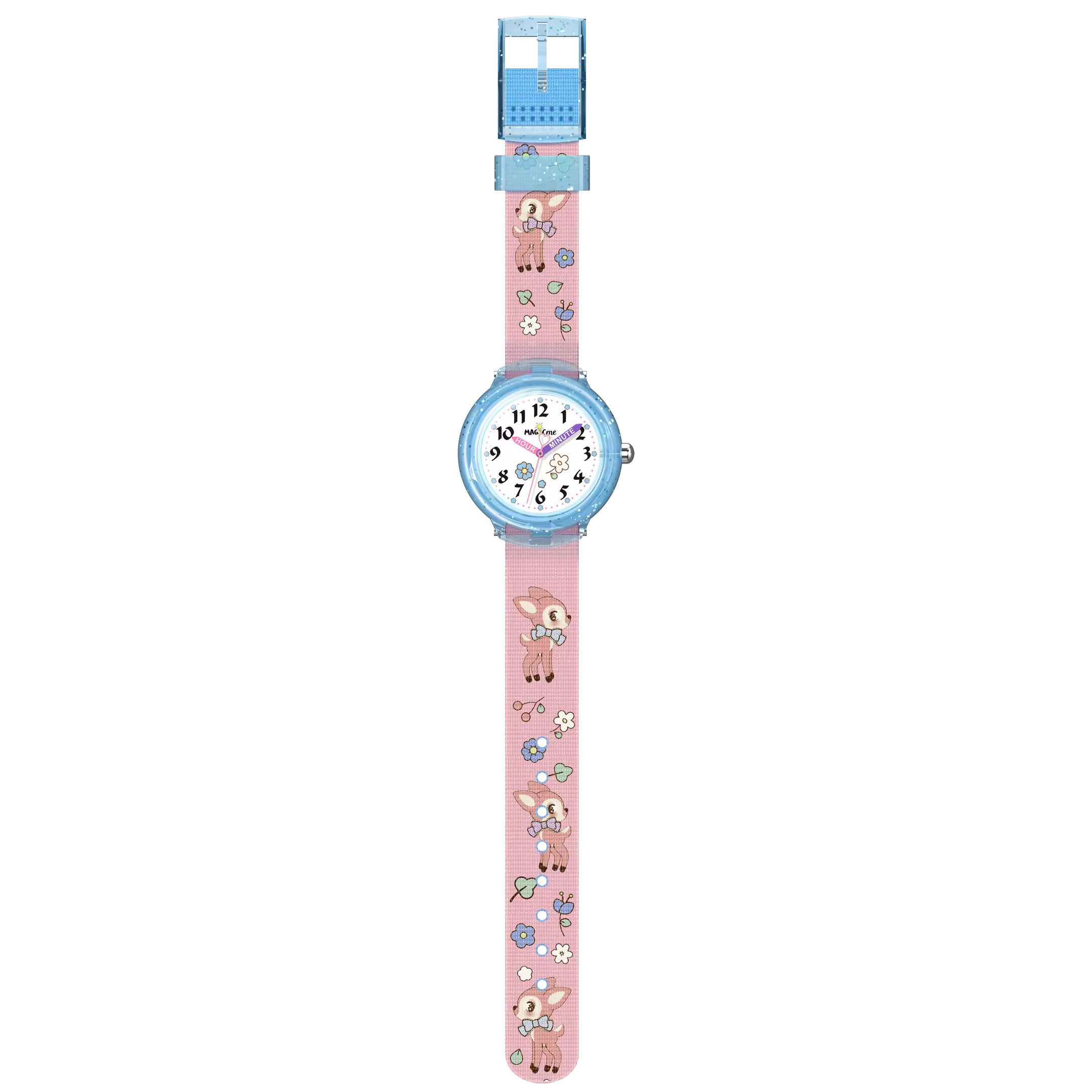 Premium New Design Baby Deer Cartoon Wrist Watch for Girls Kids 31mm Quartz  Movement Fashion Watch
