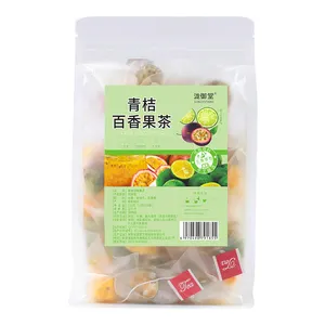 100g/bag Green Kumquat Passion Fruit Tea Dried Mixed Fruits Tea Can Be Customized