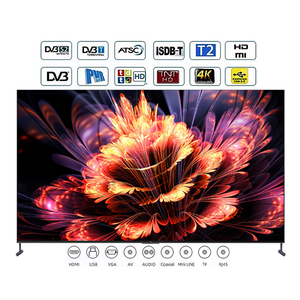 Televisor LED Inteligente de 50/65/75/85 Pulgadas, Diseño sin Marco, Sistema Android Google, Compatible con USB y Wi-Fi, Color Negro, Ideal para Hoteles - Product Image 3