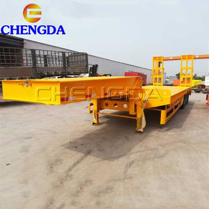 <span class=keywords><strong>Semi</strong></span>-remorque pour camion, 3 ou 4 essieux, 30000 kg, robuste, hydraulique, plateau surbaissé - Product Image 4