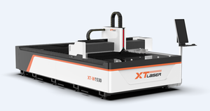 เครื่องตัดเลเซอร์ไฟเบอร์แบบตั้งโต๊ะเดี่ยว <span class=keywords><strong>XT</strong></span> Good Price รุ่น <span class=keywords><strong>XT</strong></span>-H1530 กำลัง 3 กิโลวัตต์ สำหรับตัดแผ่นโลหะ เครื่องตัดเลเซอร์ซีเอ็นซีสำหรับสแตนเลส - Product Image 4