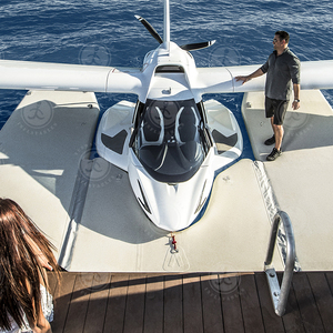 Plateforme flottante gonflable de luxe, tapis d'atterrissage pour hélicoptère, quai pour avions légers amphibies - Product Image 4